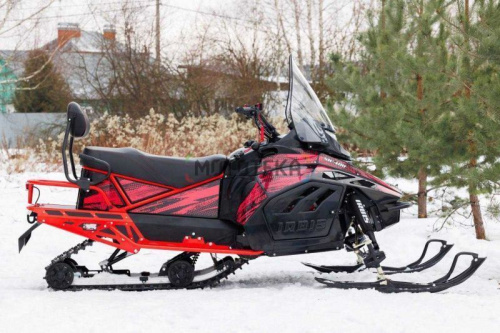 Снегоход IRBIS (Ирбис) TUNGUS (Тунгус) 400 2024 чёрный/красный с ПСМ фото 2