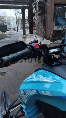 Снегоход Wels (Велс) 200RS синий (машинокомплект) фото 3