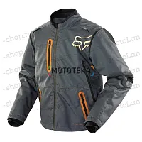 Куртка мото FOX (Фокс) №4 black (текстиль) (XXL)