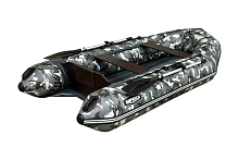 Лодка ПВХ SibRiver (Сибривер) Бирюса - 285 НД (КМФ серый)