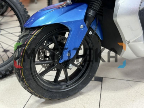 Скутер Мотомир TRACER ADV 50cc (125) синий фото 11