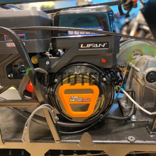 Мотобуксировщик Мужик LUXE М500 1450. 9 л.с.. катковая фото 18