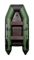 Лодка ПВХ Аква 2900 СКК графит/чёрный