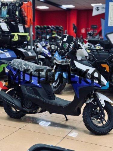 Скутер Мотомир AXIS 49.5 (150) синий фото 2