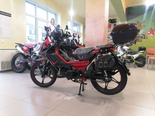 Мопед Скутеретта FXMOTO (ФХМото) RATO 50 (110) серый фото 2