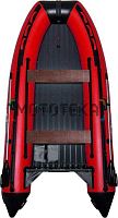 Лодка ПВХ SMarine (Смарин) AIR MAX - 380 (красный/чёрный)