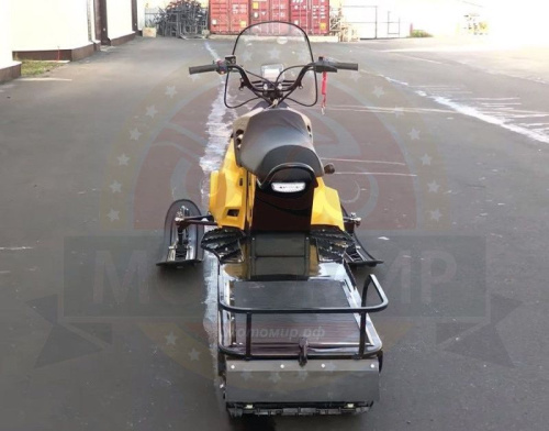 Снегоход Лидер Альфа 3 Long 20 л.с. жёлтый (машинокомплект) фото 2