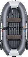 Лодка ПВХ Таймень LX 290 НД графит/светло-серый