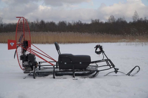 Аэроустановка Бурлак М - АЭРО 20 л.с. поворотная (румпель. крепление на транец) фото 2