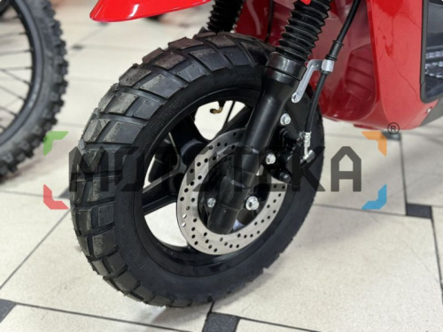 Скутер Мотомир Wizard LED 49.5 (150) красный фото 12