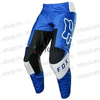 Штаны для мотокросса (детские) FOX (Фокс) №3 / Blue/White (рост 145-155 см)