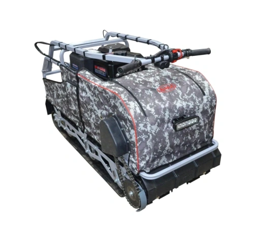 Мотобуксировщик - мотособака KOiRA (Койра) Богатырь 15. ДВС 15 л/с с ручным стартером фото 6