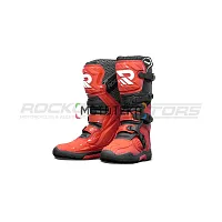 Мотоботы ROCKOT (Рокот) RX9, красный/чёрный, 43