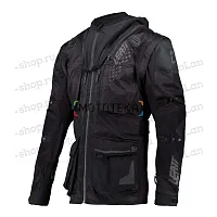 Куртка мото LEATT (Леат) №3 black (текстиль) (XL)