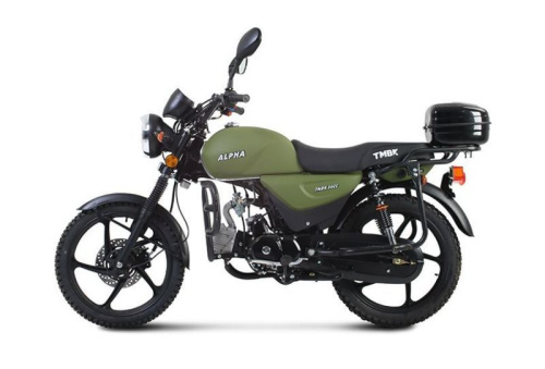 Мопед TMBK ALPHA 50 (110) Army Green фото 2