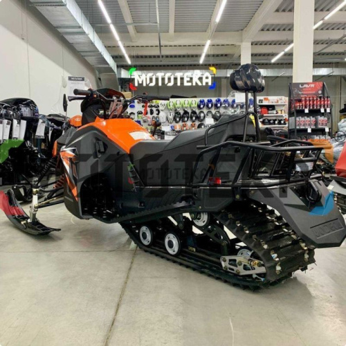 Снегоход MotoLand (Мотолэнд) ALPINE 200 оранжевый (машинокомплект) фото 12