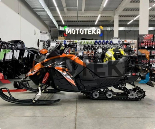 Снегоход Мотомир COMPASS 200 оранжевый (машинокомплект) фото 4