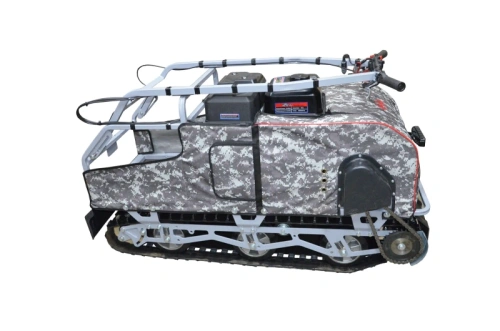 Мотобуксировщик - мотособака KOiRA (Койра) Богатырь 20 Е. ДВС 20 л/с с электростартером фото 3