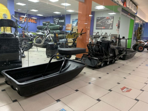 Мотобуксировщик Тофалар 500 с модулем Тягач - Толкач стандарт. 15 л.с.. катковая фото 2