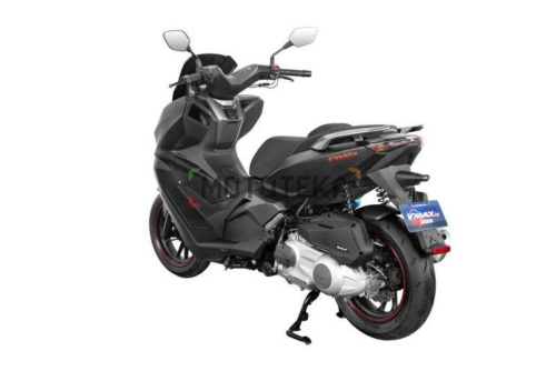 Скутер Regulmoto (Регулмото) GRIDO 125 чёрный с ПТС фото 4