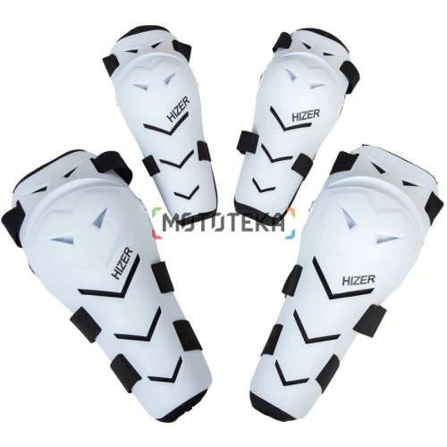 Мотозащита (наколенники+налокотники) комплект D08