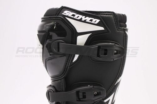 Мотоботы кроссовые SCOYCO (Скойко) MBM009 чёрный 42 фото 8