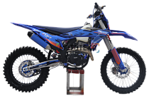 Мотоцикл кроссовый / эндуро FXMOTO (ФХМото) K10 YBS300 синий