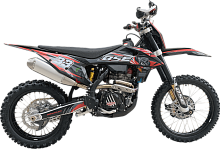 Мотоцикл кроссовый / эндуро BSE (БСЕ) T8 Red Bear (015)