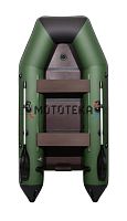 Лодка ПВХ Аква 2800 СКК зелёный/чёрный