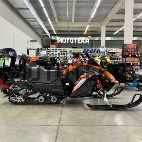 Снегоход MotoLand (Мотолэнд) ALPINE 200 оранжевый (машинокомплект) фото 4