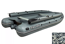 Лодка ПВХ SibRiver (Сибривер) GT - 450 Jet (фальшборт) КМФ (Cifra)