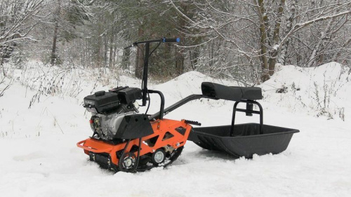 Мотобуксировщик Лидер компактный Белка 8 л.с. фото 3