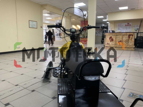 Снегоход Лидер Альфа 2 150 желтый (машинокомплект) фото 12