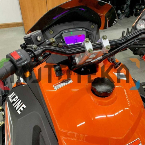 Снегоход MotoLand (Мотолэнд) ALPINE 200 оранжевый (машинокомплект) фото 2