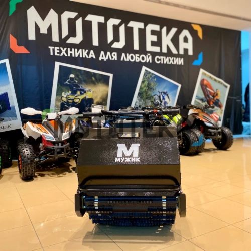 Мотобуксировщик Мужик LUXE М600 1450. 17 л.с.. катковая фото 2