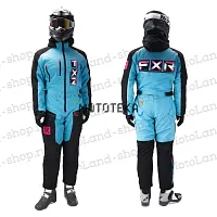 Комбинезон для снегохода (женский) FXR RECRUIT F.A.S.T. №5 blue-black (текстиль) (XL)
