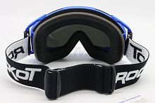 Мотоочки кроссовые ROCKOT (Рокот) RM - 378 (синий/синяя, REVO Light, Anti - Scratch)