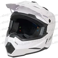 Шлем мото кроссовый HIZER (Хайзер) J6801 №2 (M) white