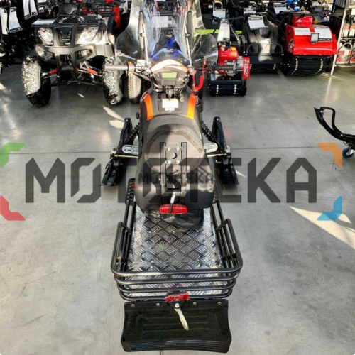 Снегоход MotoLand (Мотолэнд) SnowFox S 200 оранжевый (машинокомплект) фото 7