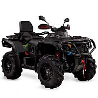 Квадроцикл AODES (Аодес) Pathcross ATV650L PRO EPS двухместный черный с ПСМ