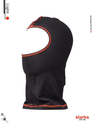 Подшлемник STARKS (Старкс) Light Чёрный/Красный фото 6