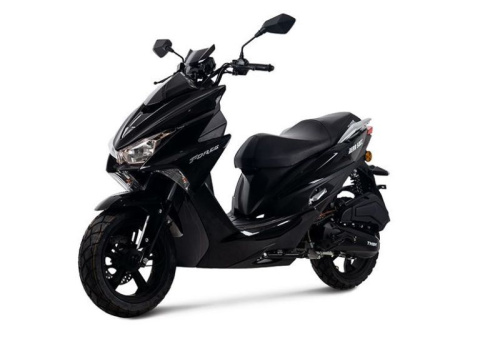 Скутер TMBK AERO 50 (150) Black фото 3