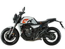 Мотоцикл дорожный Zontes (Зонтес) ZT350 - GK серебристый/оранжевый с ПТС