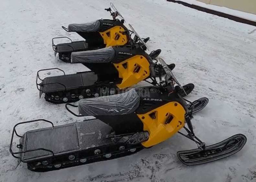 Снегоход Лидер Альфа 3 Superlong 20 л.с. (машинокомплект)