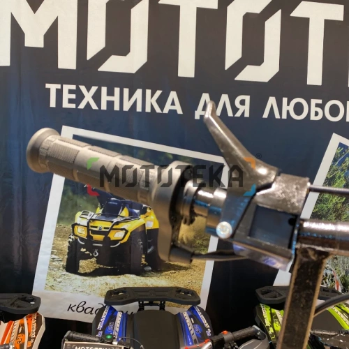 Мотобуксировщик Мужик LUXE М500 1450. 9 л.с.. катковая фото 16