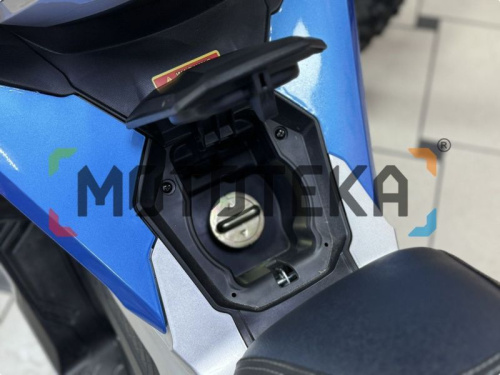 Скутер Мотомир TRACER ADV 50cc (125) синий фото 3