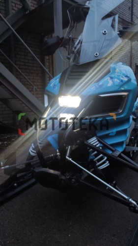 Снегоход Wels (Велс) 200RS белый (машинокомплект) фото 9