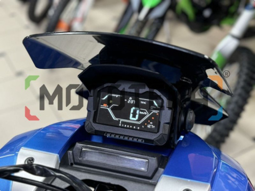 Скутер Мотомир TRACER ADV 50cc (125) синий фото 6