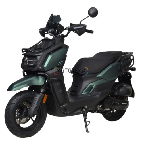 Скутер MotoLand (Мотолэнд) TANK 150 зелёный с ПТС