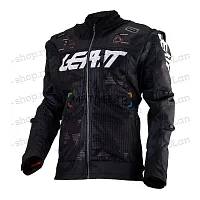 Куртка мото LEATT (Леат) №10 black (текстиль) (S)